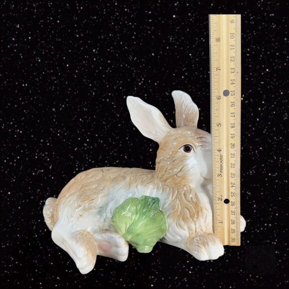 Kaldun & Bogle Bunny Rabbit Retired Painted Porcelain Ceramic Figurine Marked - Picture 4 of 11